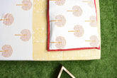 Dynamic Duet Premium Cotton Hand Block Print Bedsheet